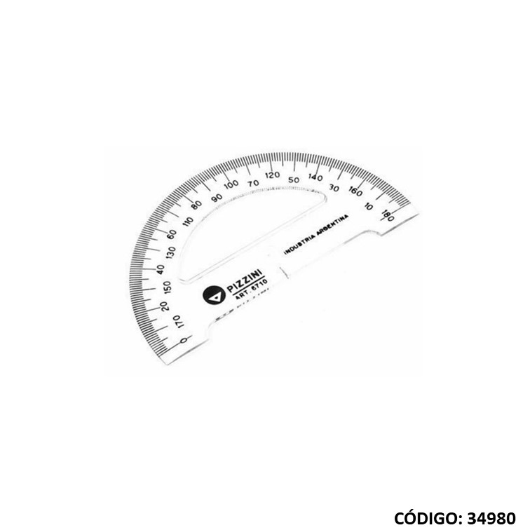 Transp pizzini 180º plastico 6710