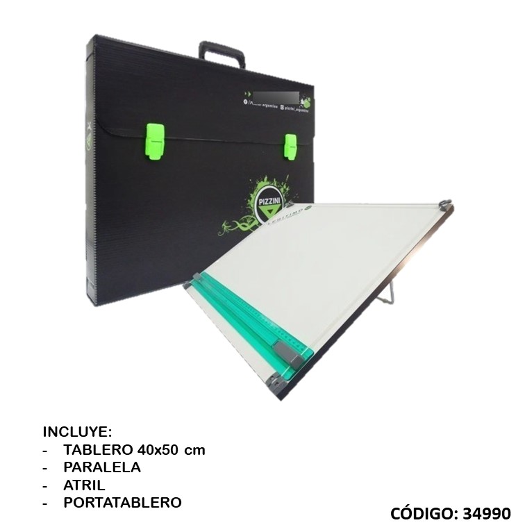 Tablero 40x50 c/paral. atrilyest. 774340x50