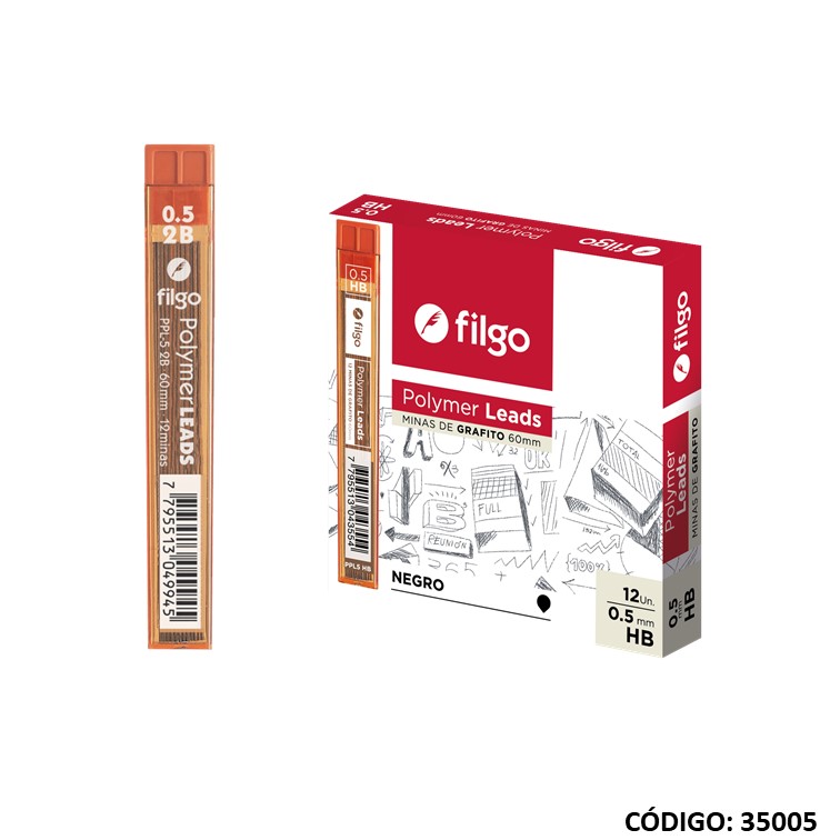Minas 0.5 filgo polymer hb 12 tubos