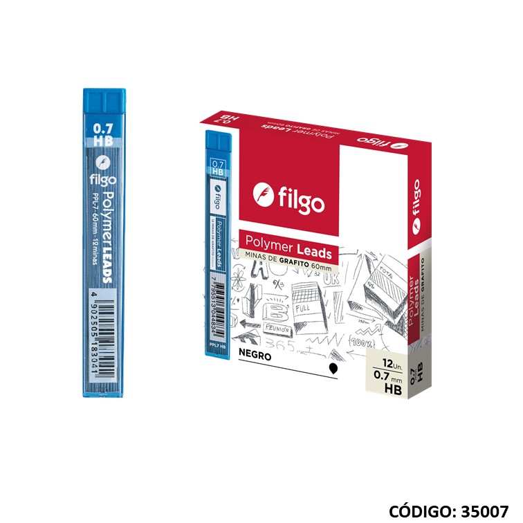 Minas 0.7 filgo polymer hb 12 tubos