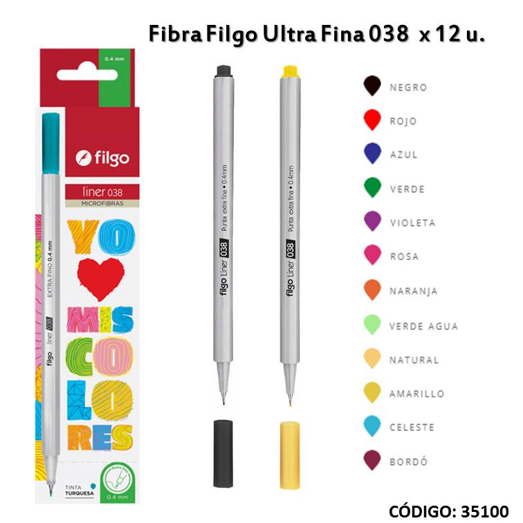 Microfibra filgo 038 color