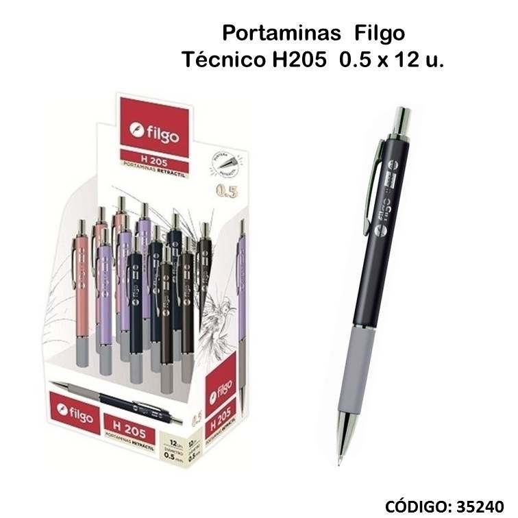 Portamina filgo tecnico h205 0.5
