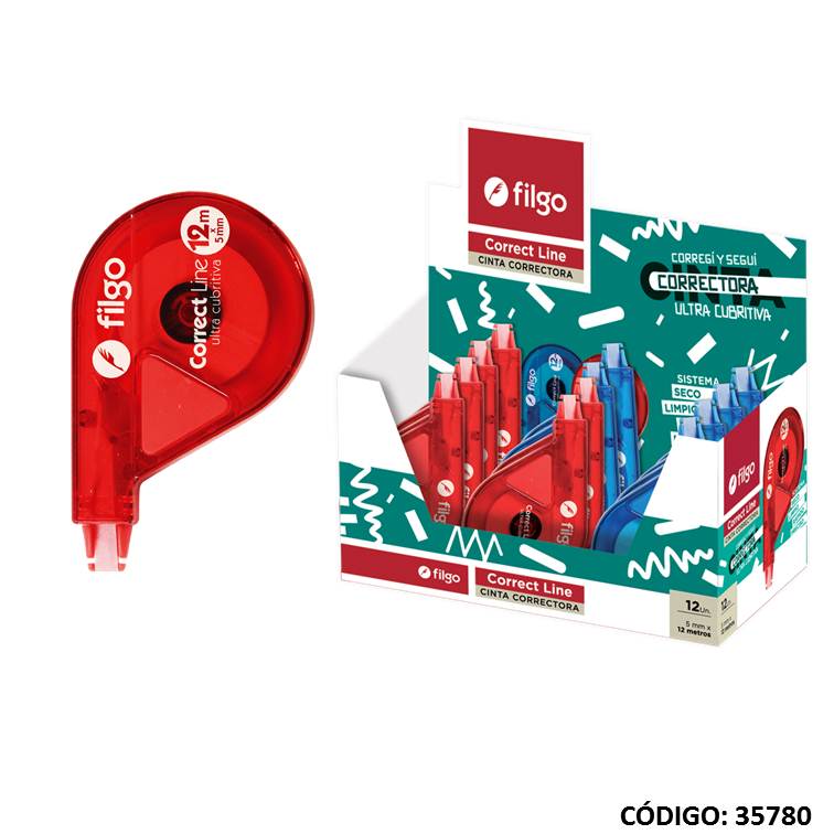 Corrector cinta filgo line 512 12m