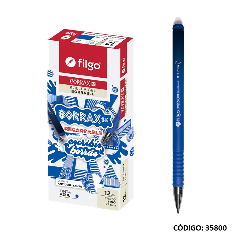Roller filgo borrax se azul