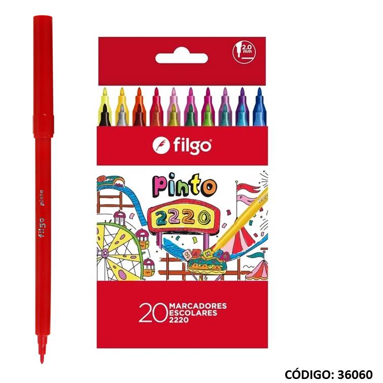 Fibra filgo 2220 pinto x20 largas
