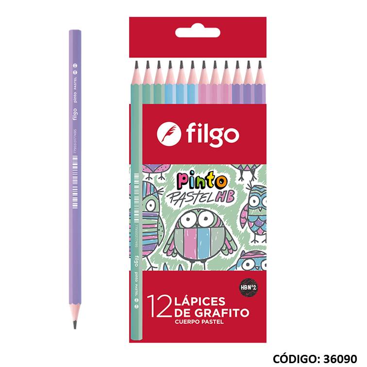 Lapiz grafito filgo pastel