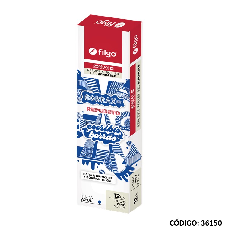 Tanque filgo roller borrax se azul