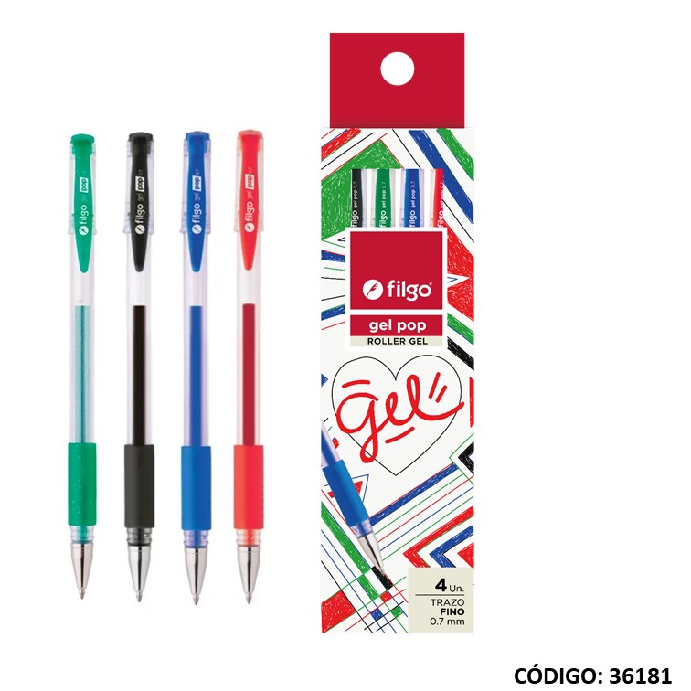 Roller filgo gel pop 0.7 clasico