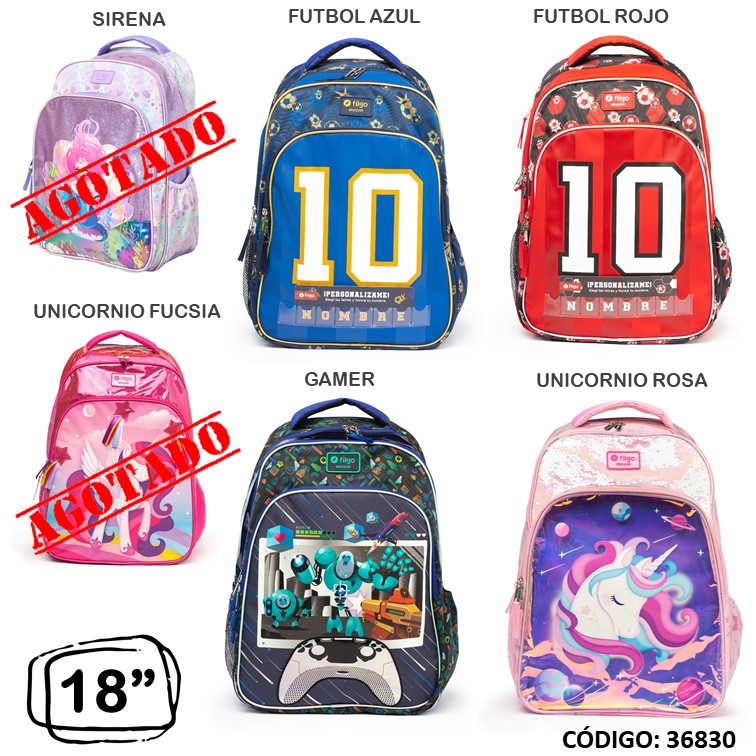 Mochila filgo 18"" starpak fantasía