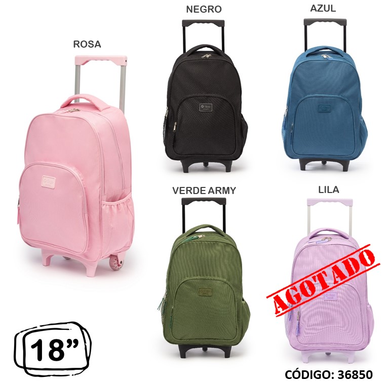 Mochila carro filgo 18"" starpak lisa