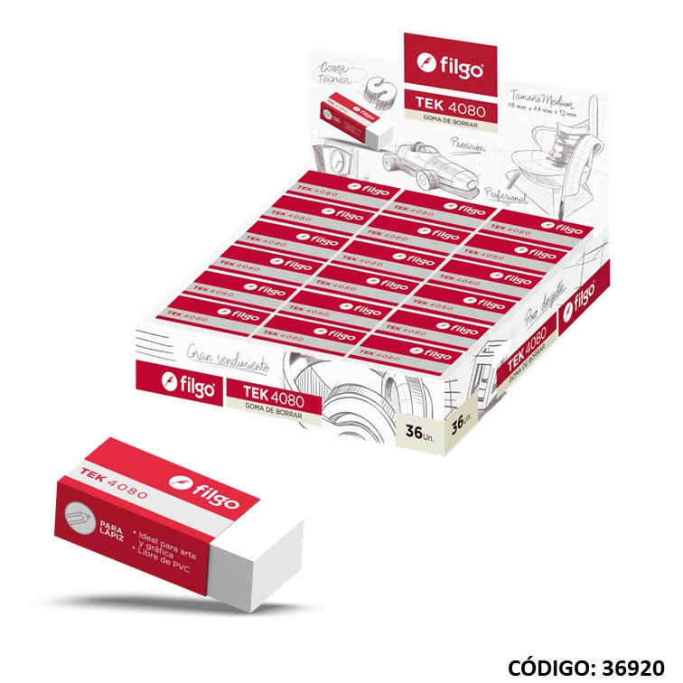Goma filgo tecnica tek 4080