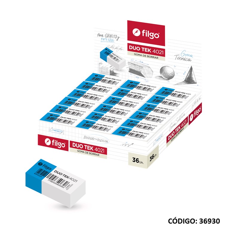 Goma filgo tecnica duo tek 4021