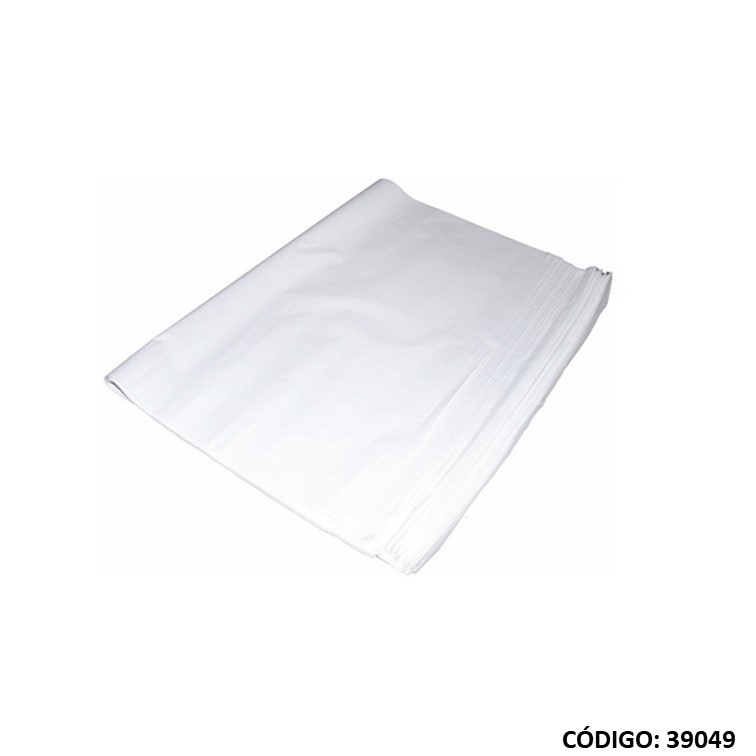 Papel seda liso blanco