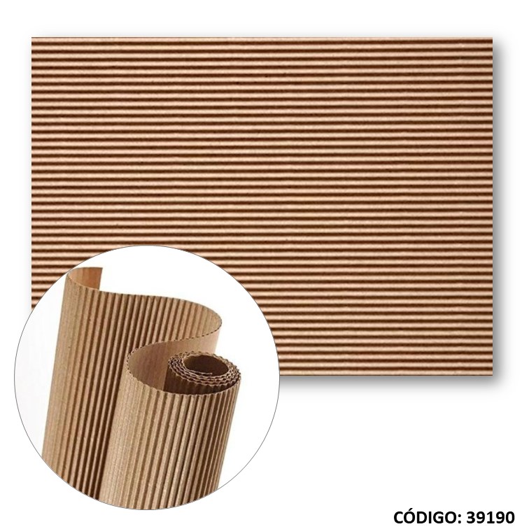 Carton microcorrugado kraft