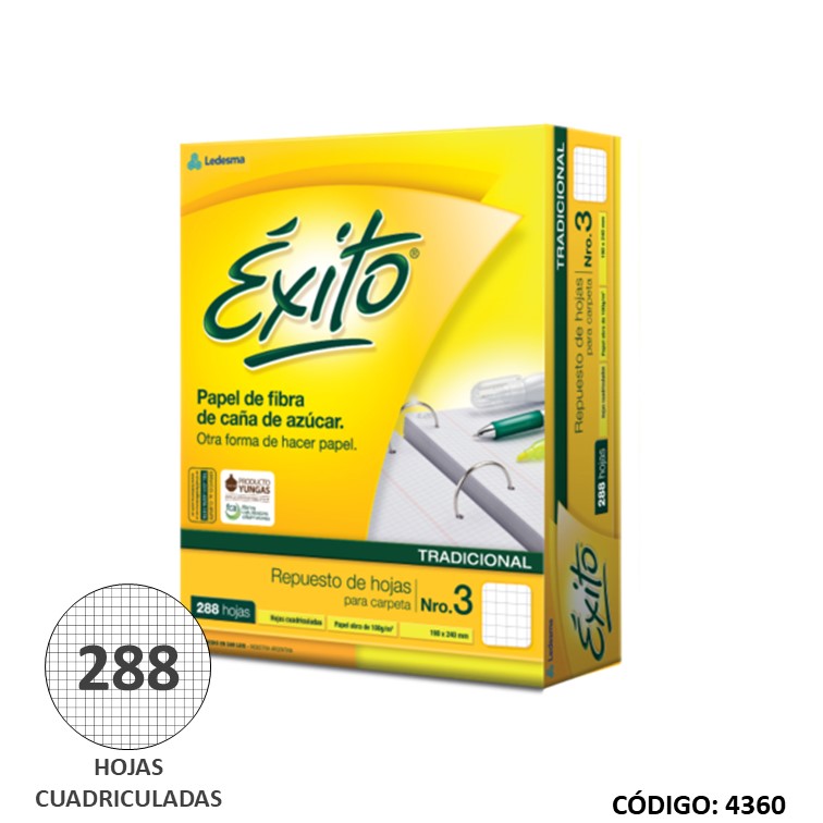 Repuesto n3 exito ecol. x288h