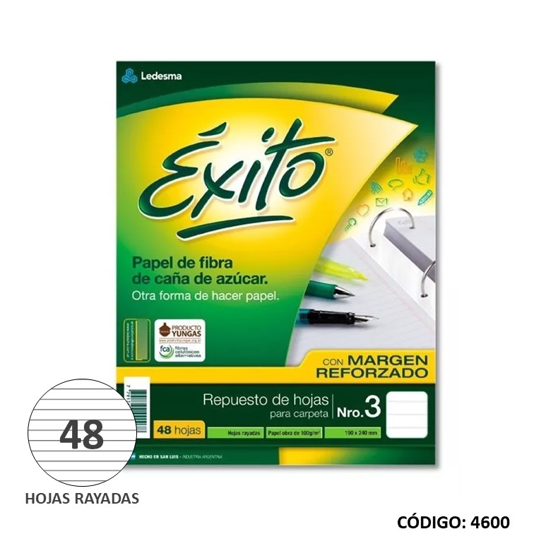 Repuesto n3 exito m/r x 48h