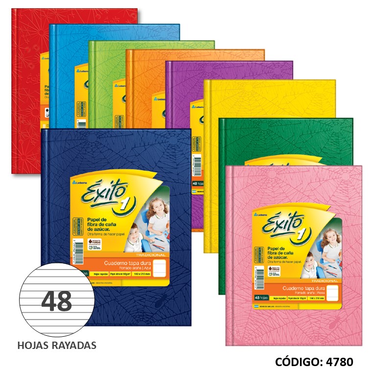 Cuaderno t/d exito forr. x48h