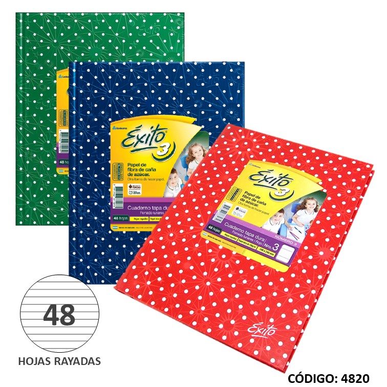 Cuaderno t/d exito n3 lunares x48h. a/r/v