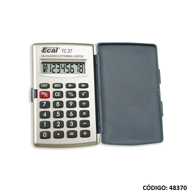 Calculadora ecal tc 37 (8d)
