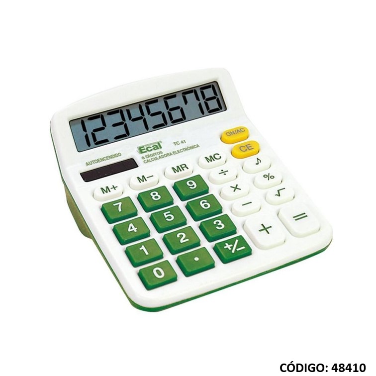 Calculadora ecal tc 41 (8d)