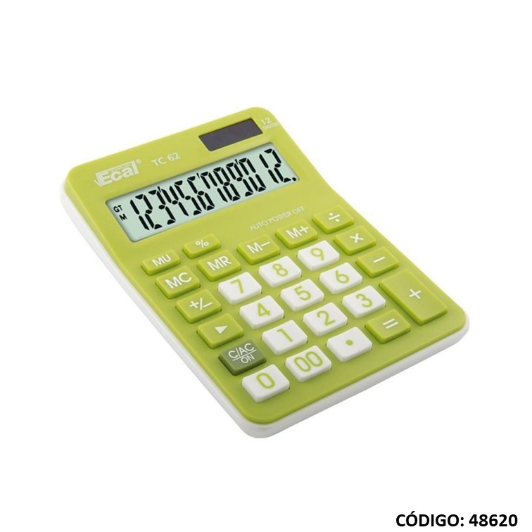 Calculadora ecal tc 62 (12d)