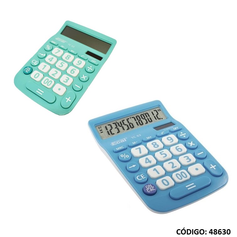 Calculadora ecal tc 63 (12d)