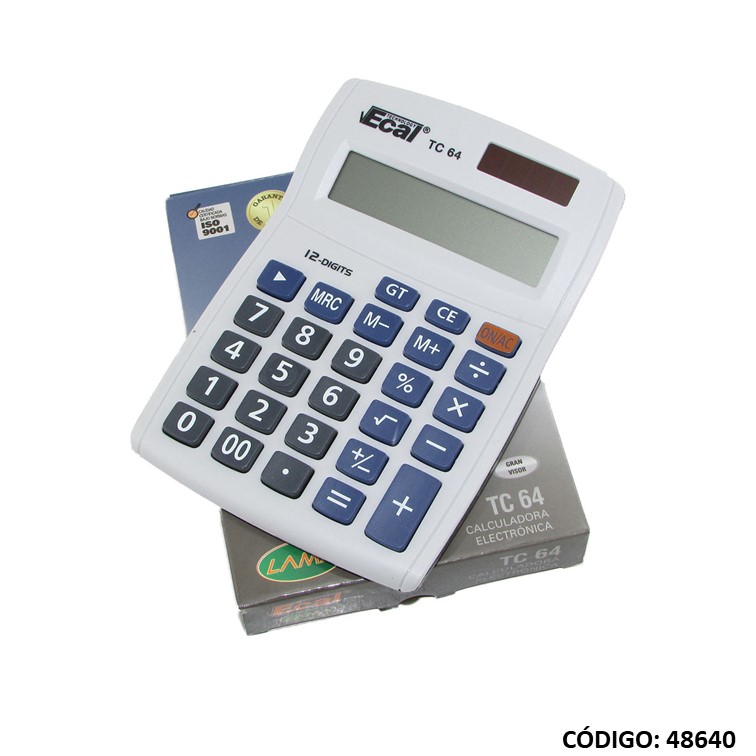 Calculadora ecal tc 64 (12d)