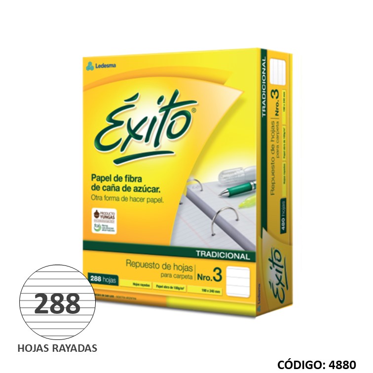 Repuesto n3 exito ecol. x288h