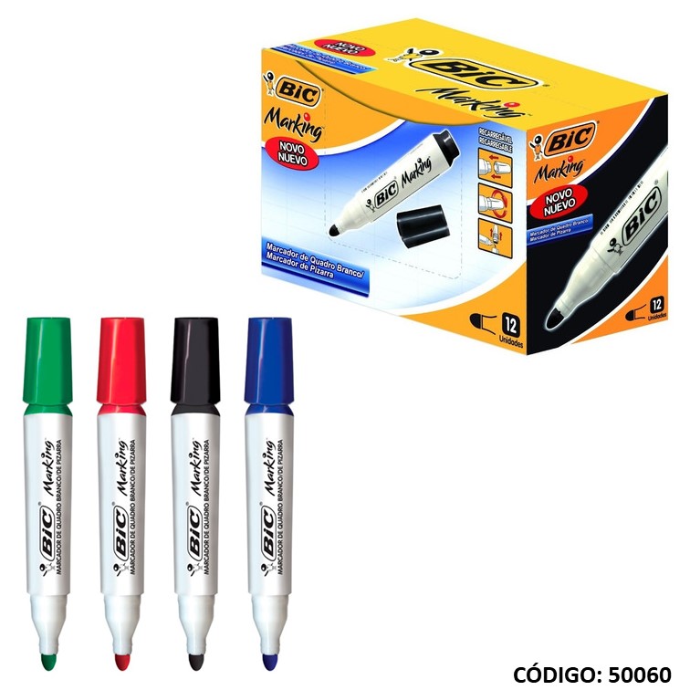Marcador bic pizarra marking rec