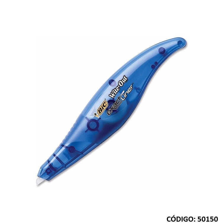 Corrector cinta bic exact liner