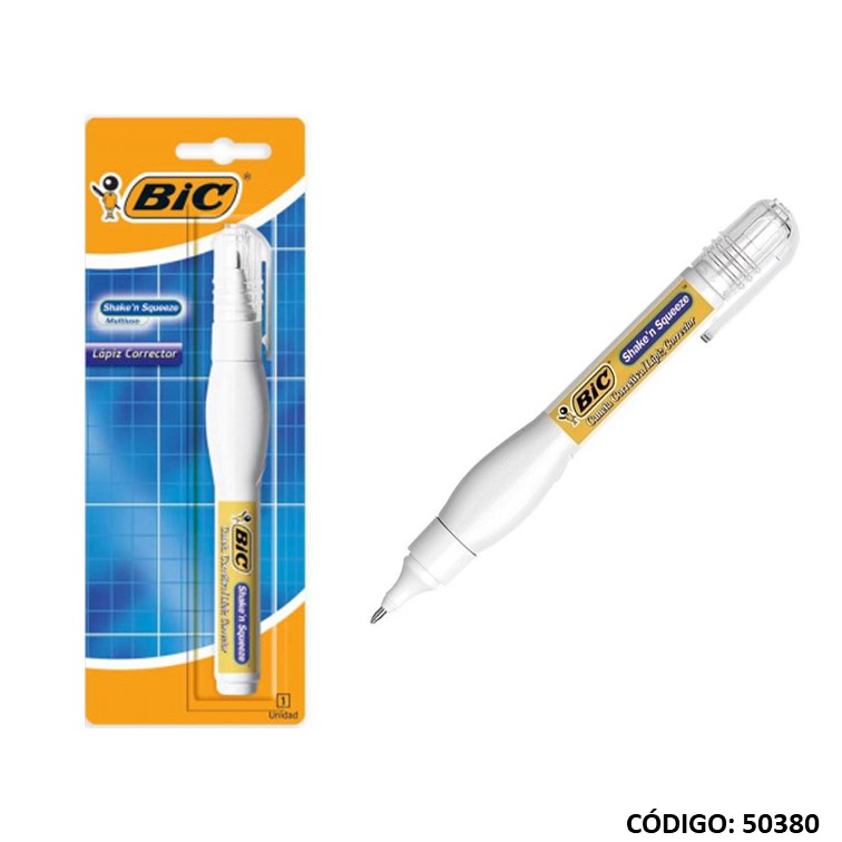 Corrector lapiz bic