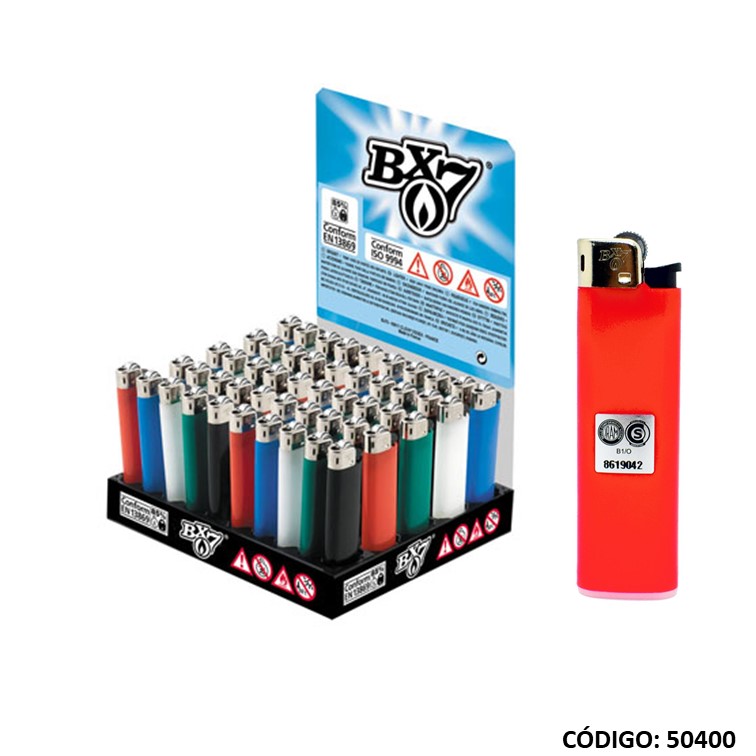 Encendedor bic bx7 exhibidor
