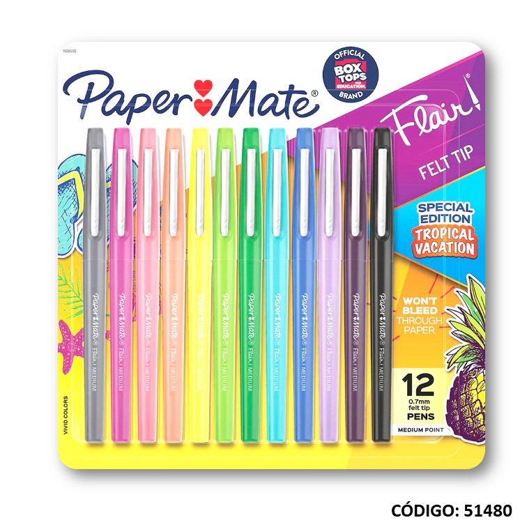 Fibra pm flair perfumada surtido