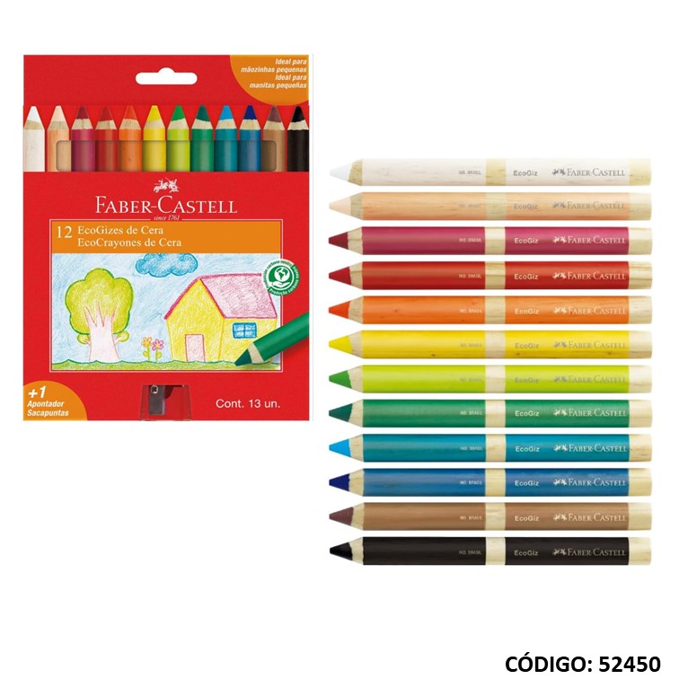 Lapiz/color faber cera