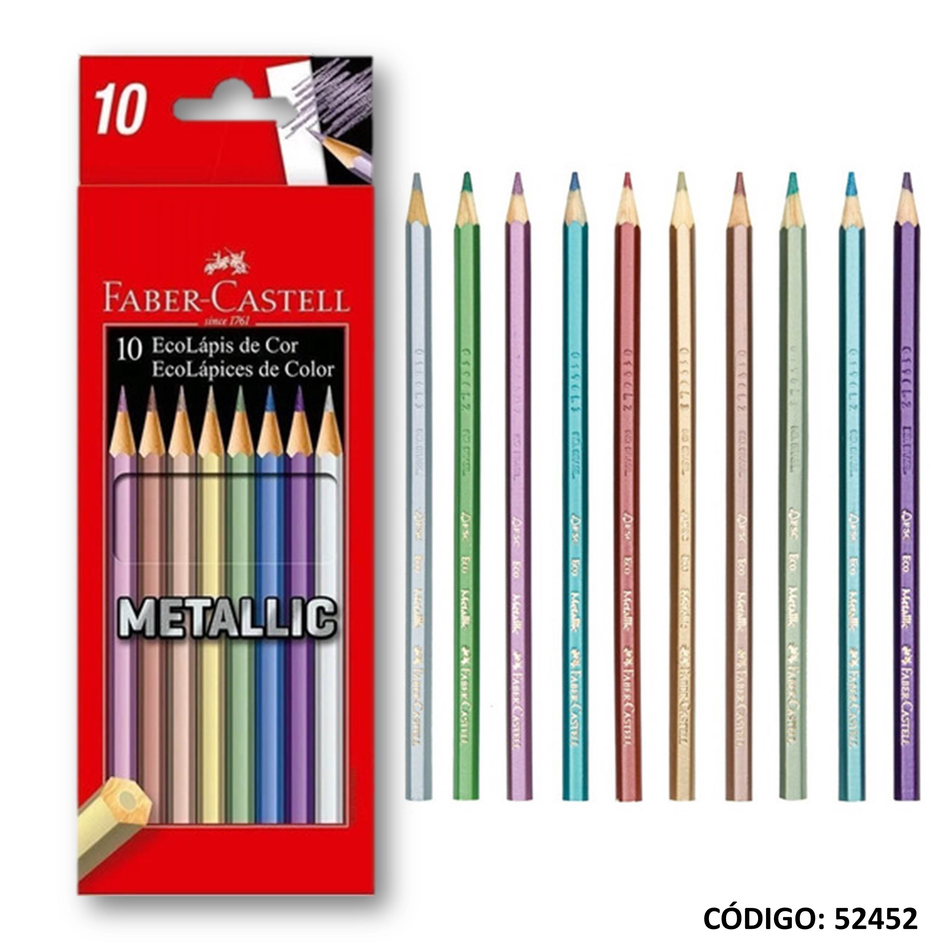 Lapiz/color faber metal