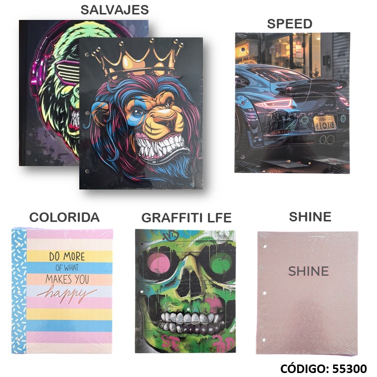 Carpeta n3 cartone onix