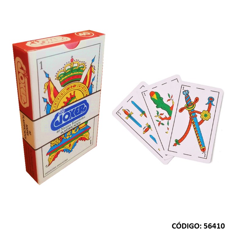 Naipes añoles joker x40 cartas