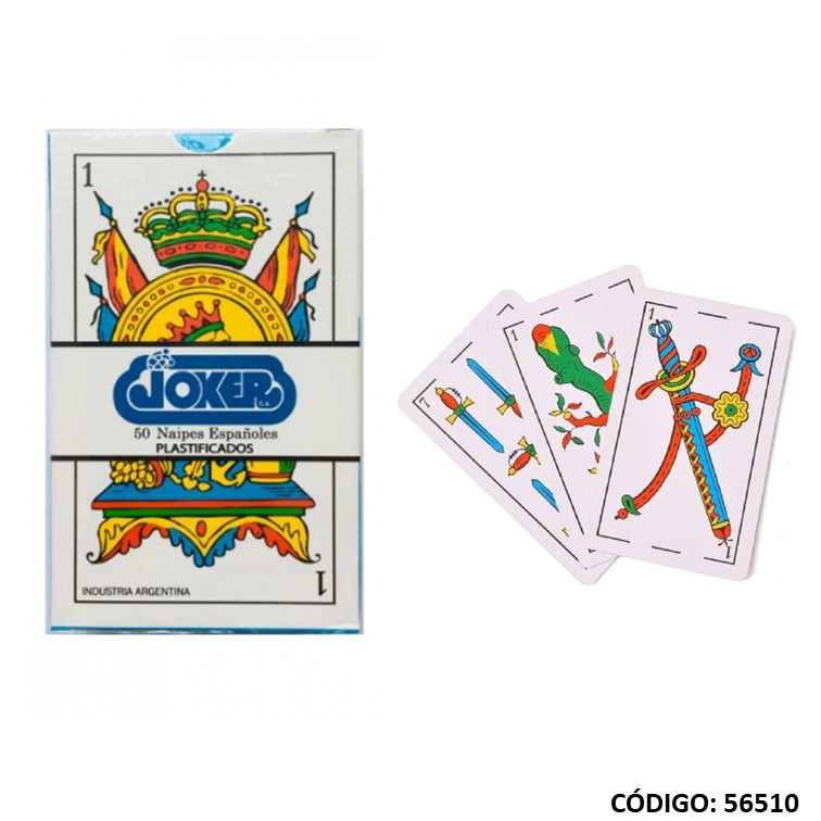 Naipes añoles joker x50 cartas