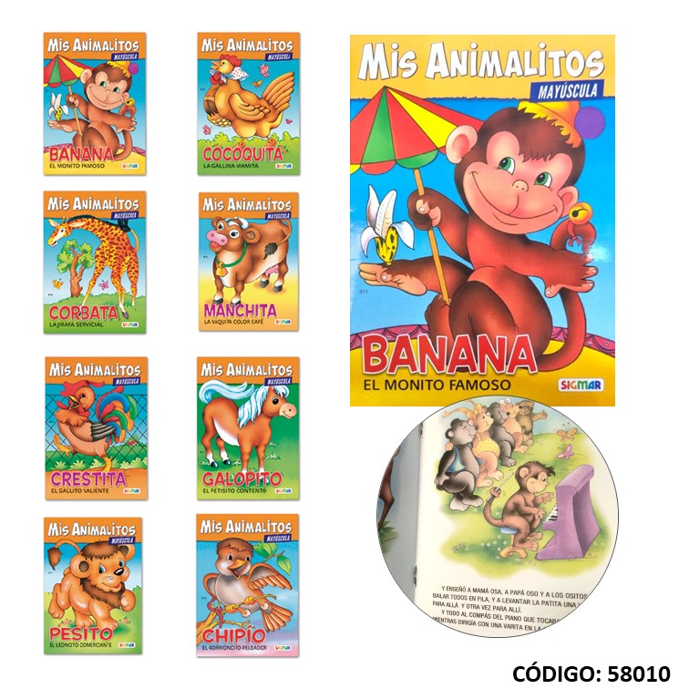 Libro cuen mis animalitos (may) -205