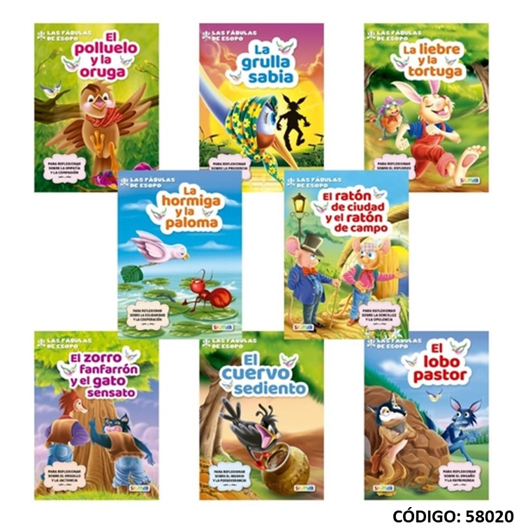 Libro cuen las fabulas de esopo -203