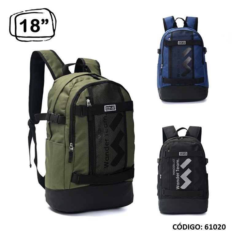 Mochila wanderlust 18"" 34840/1/2