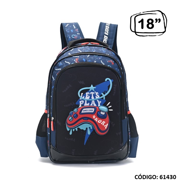 Mochila skora 18"" joystick