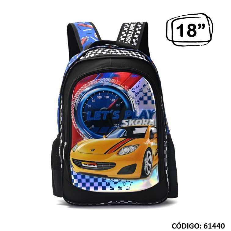 Mochila skora 18"" speed