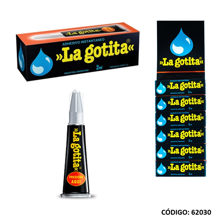Adhesivo p. la gotita 2ml