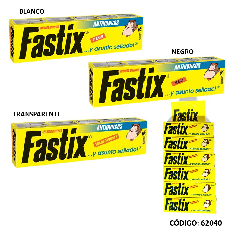 Adhesivo p. fastix 25 g