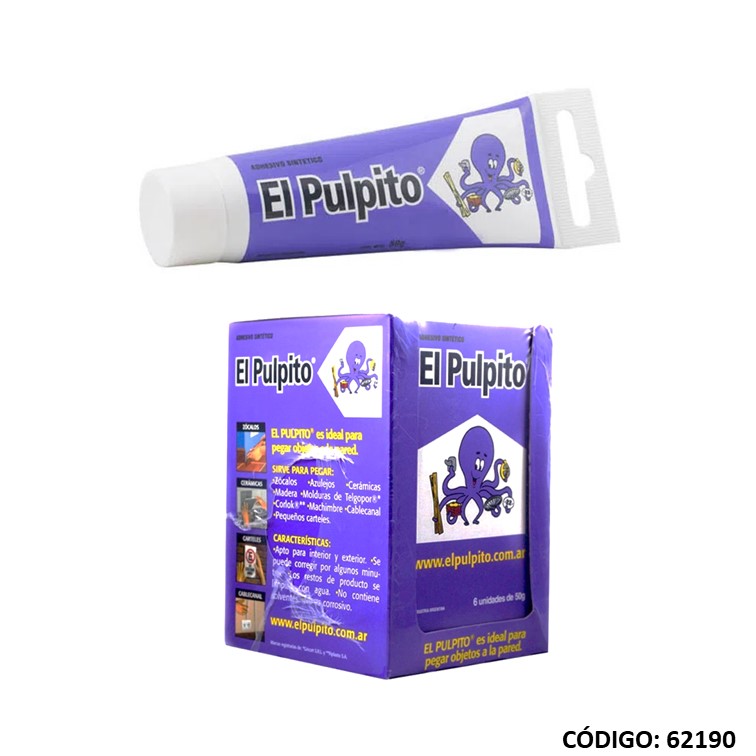 Adhesivo p. el pulpito 50 g