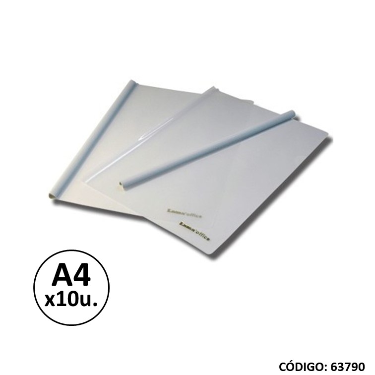 Carpeta polipropileno c/vaina tr. a4