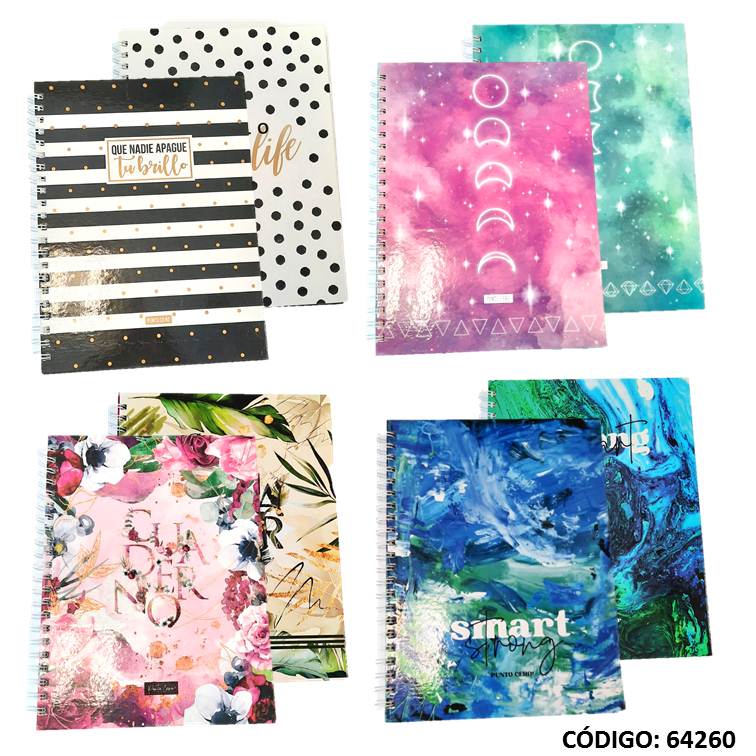 Cuaderno a4 t/d punto cero duo x100h