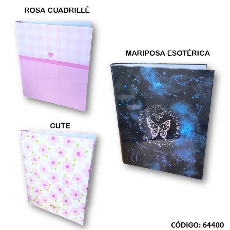 Carpeta 2a a4 cartone punto cero fantasía