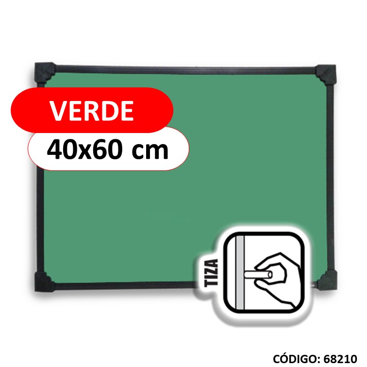 Pizarra verde liggo 40x60cm